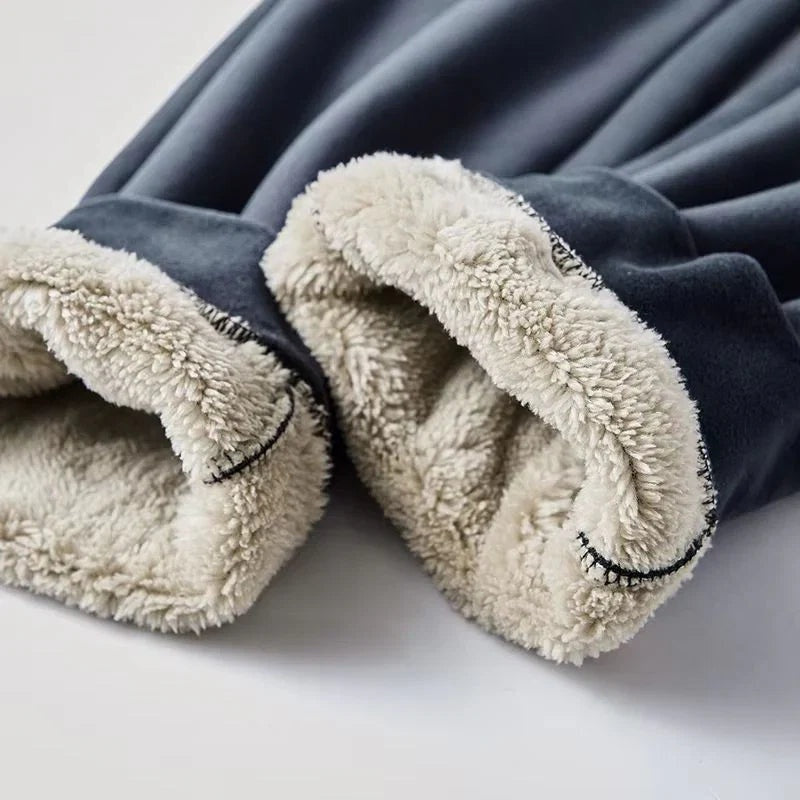 Camilo | Conjunto Sudadera Hombre con Forro de Peluche Capucha Cremallera