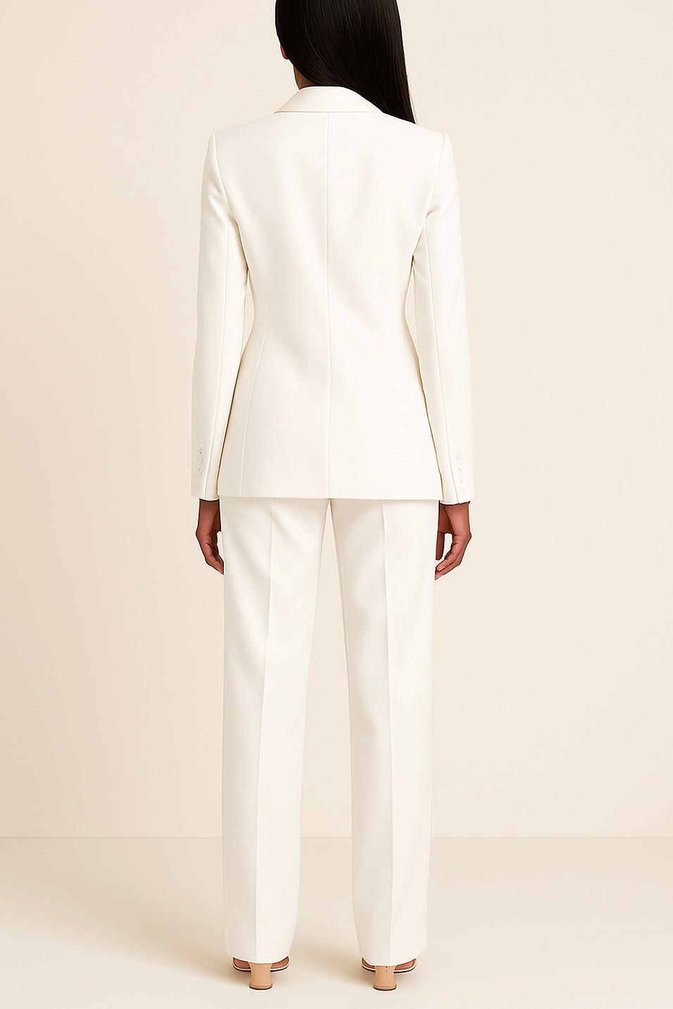 Ariadna | Conjunto Sastre Mujer Blazer y Pantalón Pierna Ancha