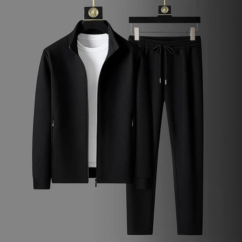 Santiago | Conjunto Sudadera Completa Hombre Cremallera Cuello Alto