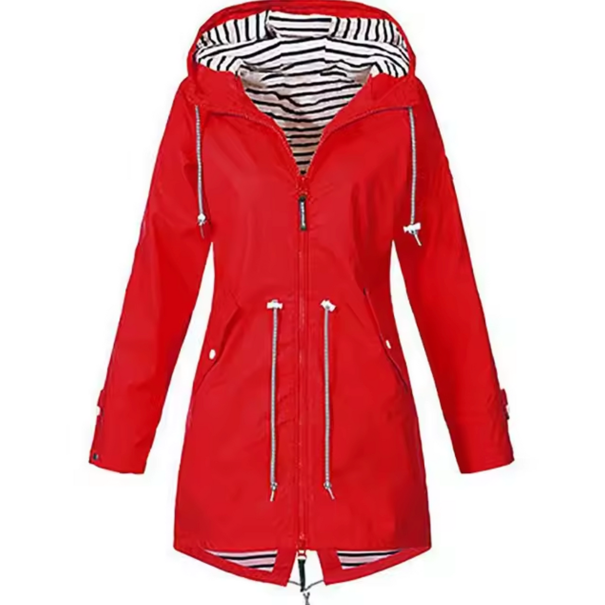 Inés | Chaqueta Impermeable Mujer con Capucha