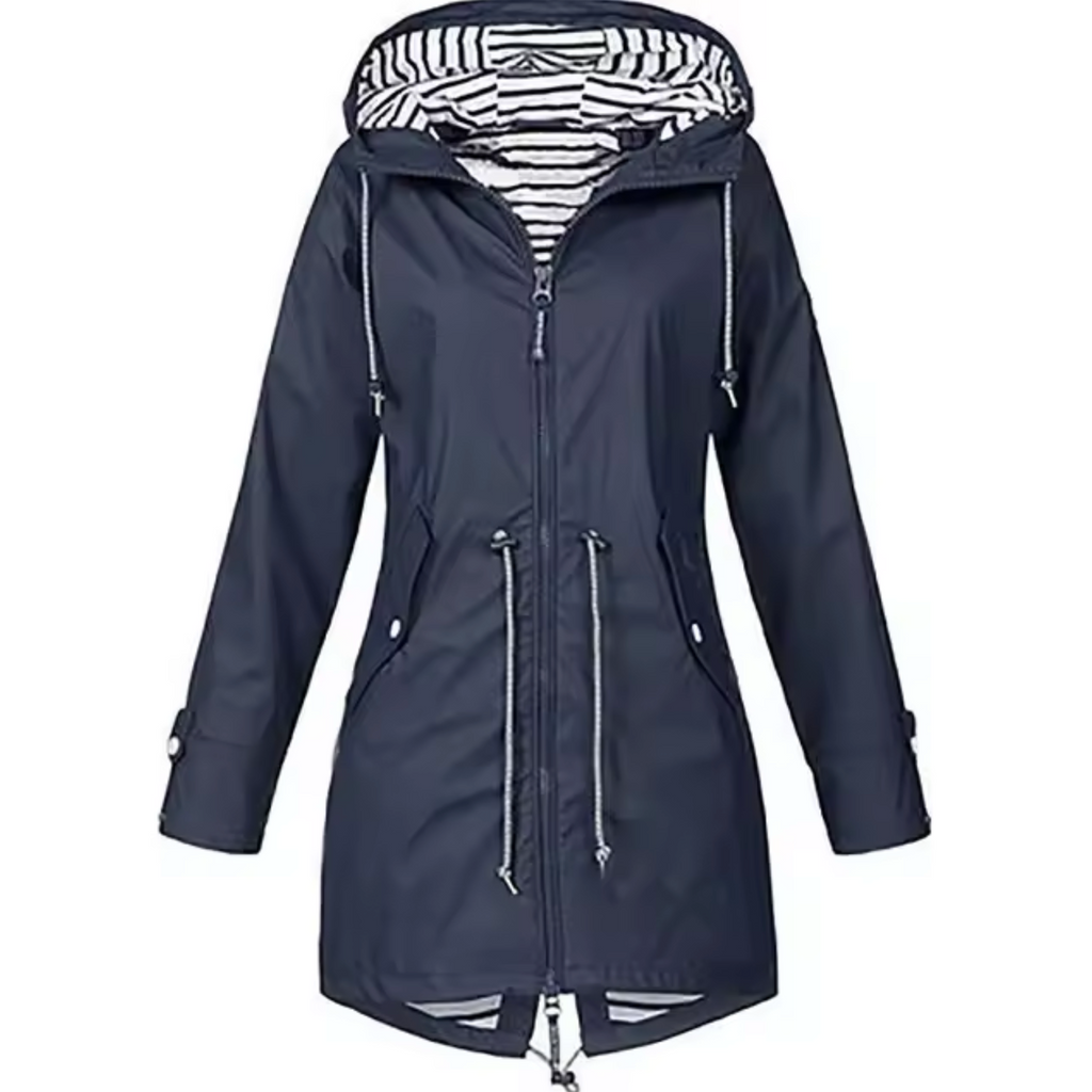 Inés | Chaqueta Impermeable Mujer con Capucha