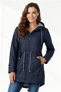 Inés | Chaqueta Impermeable Mujer con Capucha
