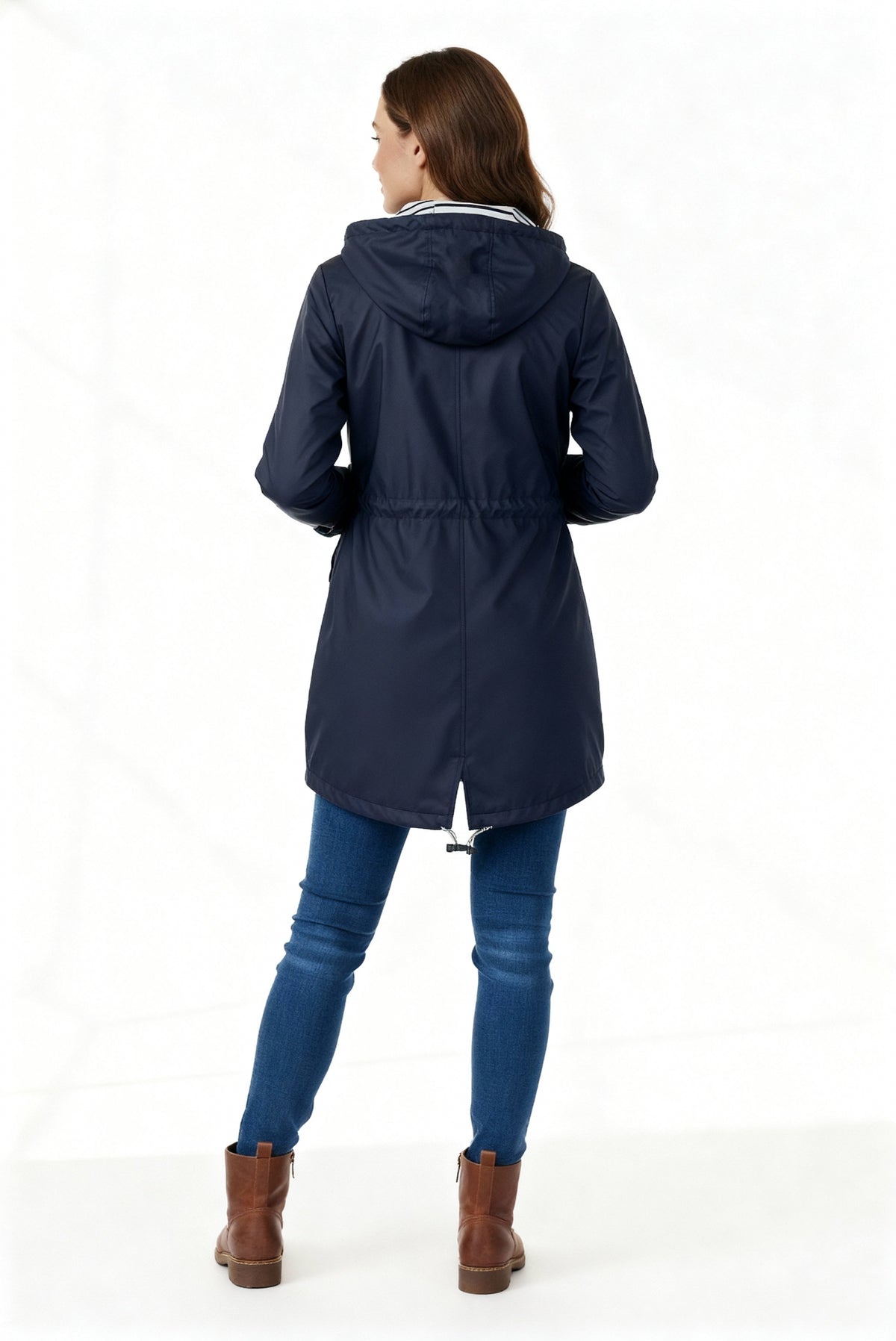 Inés | Chaqueta Impermeable Mujer con Capucha