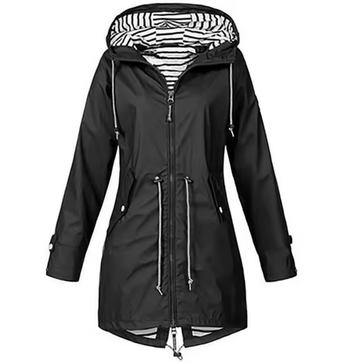Inés | Chaqueta Impermeable Mujer con Capucha