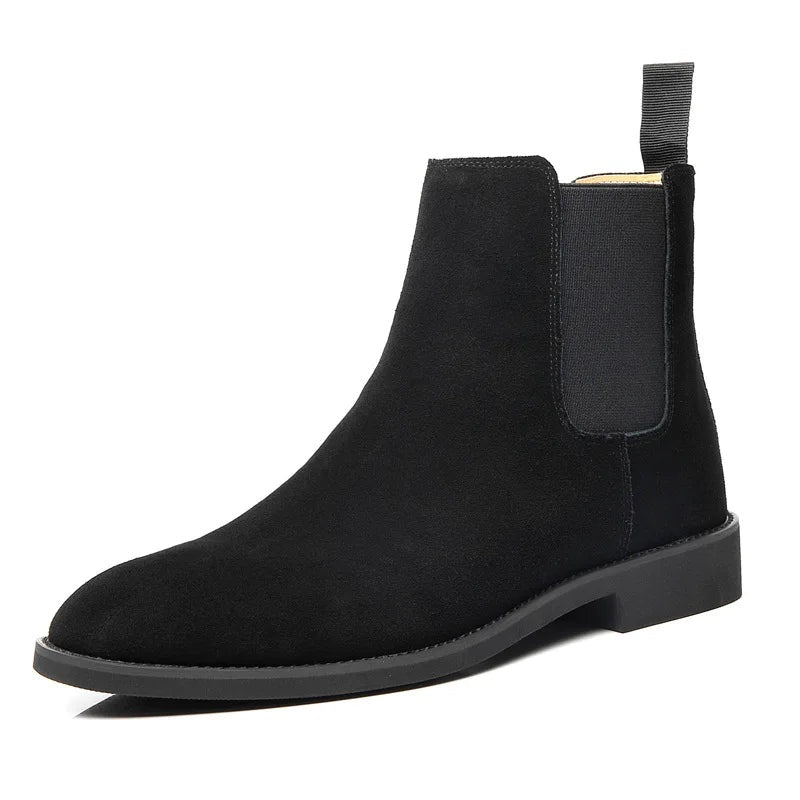 Ismael | Botas Chelsea de Gamuza Hombre Elástico Lateral
