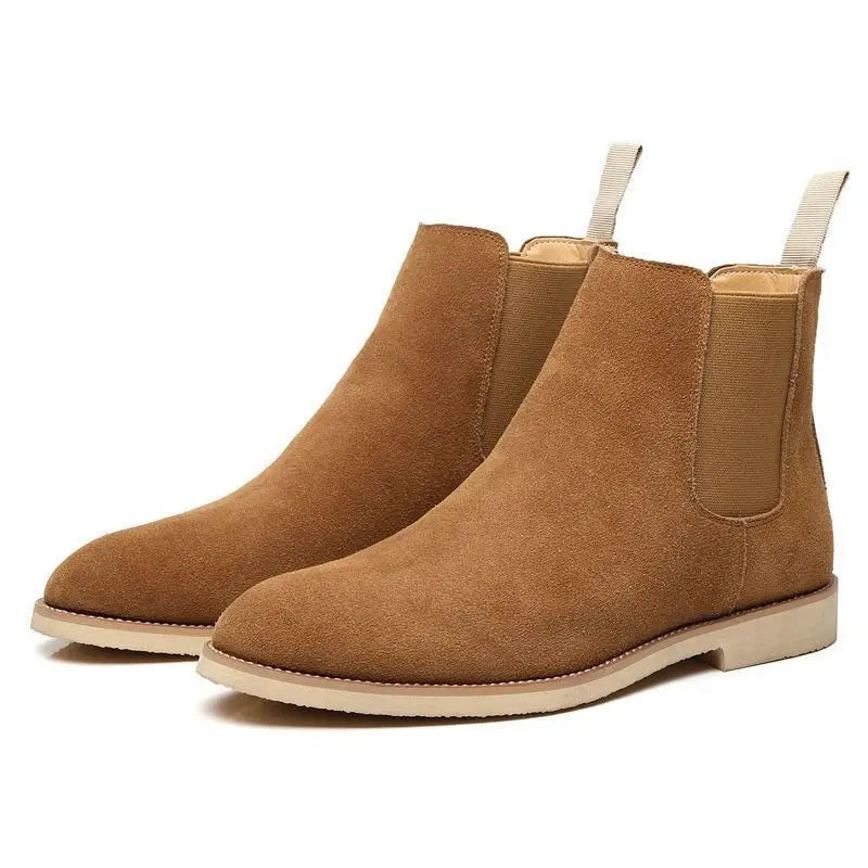 Ismael | Botas Chelsea de Gamuza Hombre Elástico Lateral