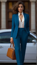 Laura | Conjunto Sastre Elegante Mujer Pantalón Recto Entallado