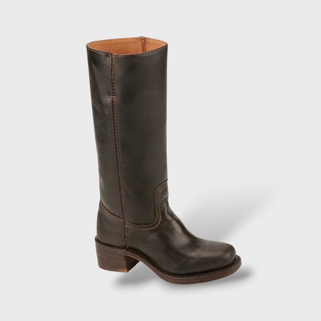 Lola | Botas Vaqueras de Cuero Mujer Caña Alta