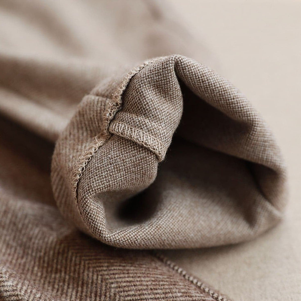 Martín | Pantalones de Vestir Hombre Espiga Corte Recto