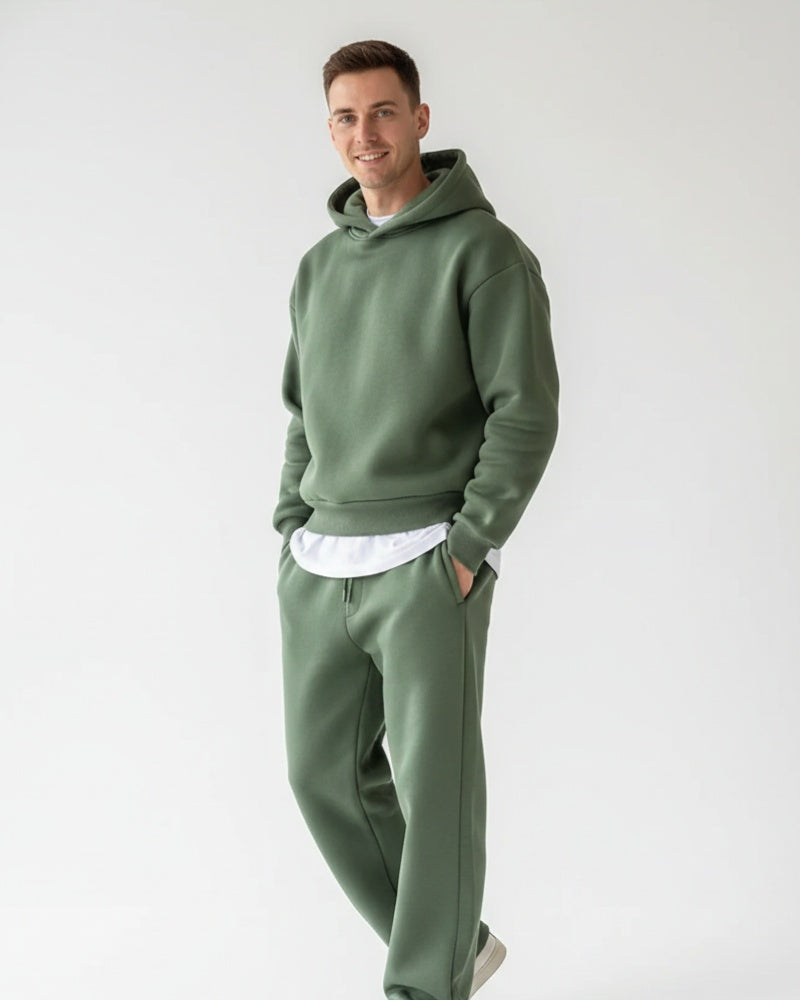 Mateo | Conjunto Sudadera Deportiva Hombre Buzo con Capucha y Pantalón