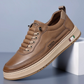 Mateo | Tenis Casual de Cuero Hombre Suela Acolchada