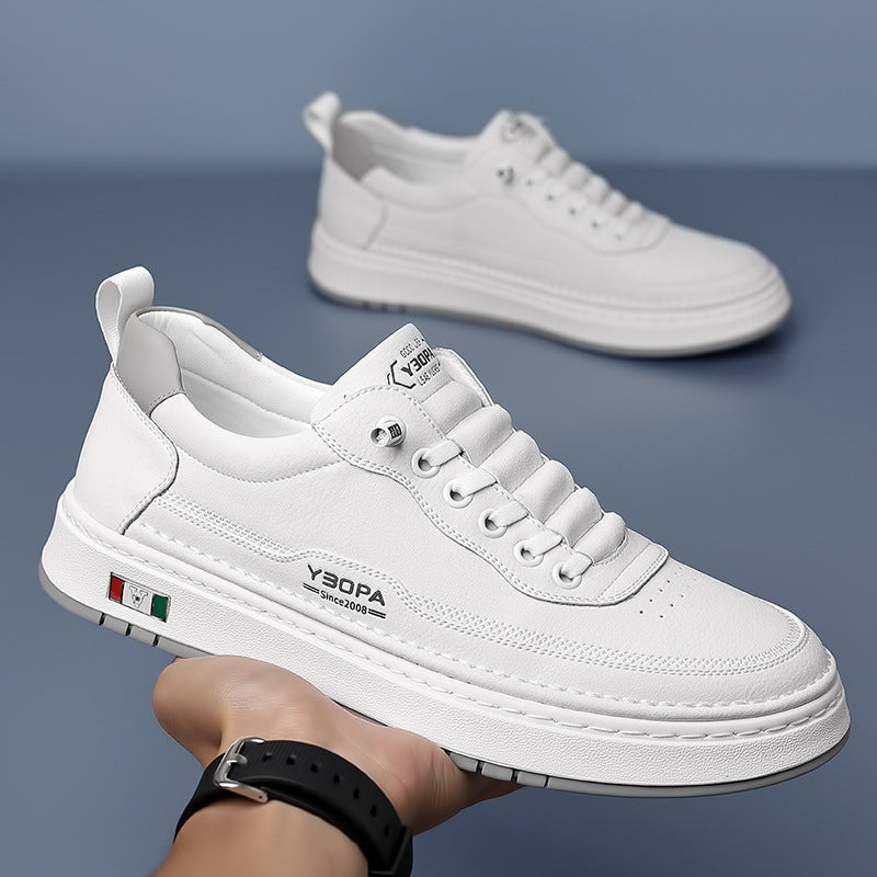 Mateo | Tenis Casual de Cuero Hombre Suela Acolchada
