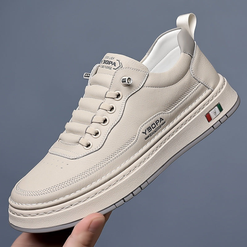 Mateo | Tenis Casual de Cuero Hombre Suela Acolchada