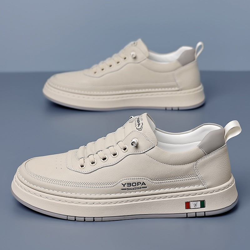 Mateo | Tenis Casual de Cuero Hombre Suela Acolchada