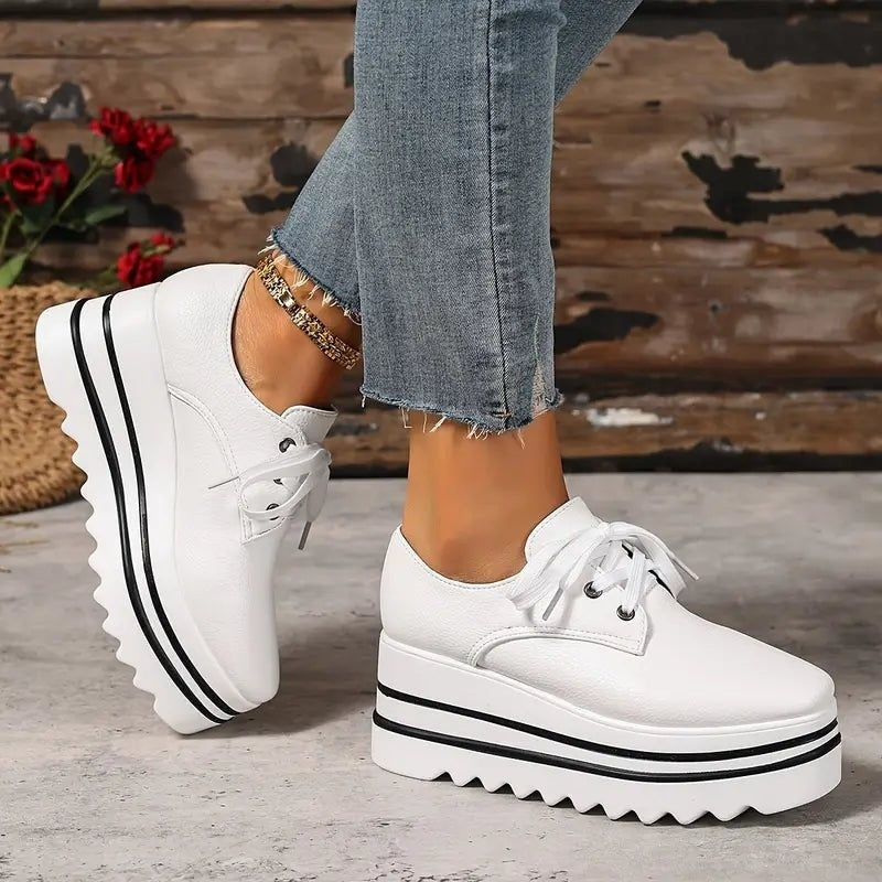 Melissa | Tenis de Vestir Oxford Plataforma Mujer Cordones