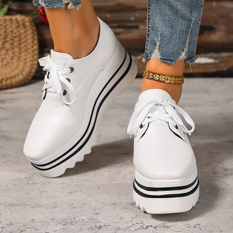 Melissa | Tenis de Vestir Oxford Plataforma Mujer Cordones