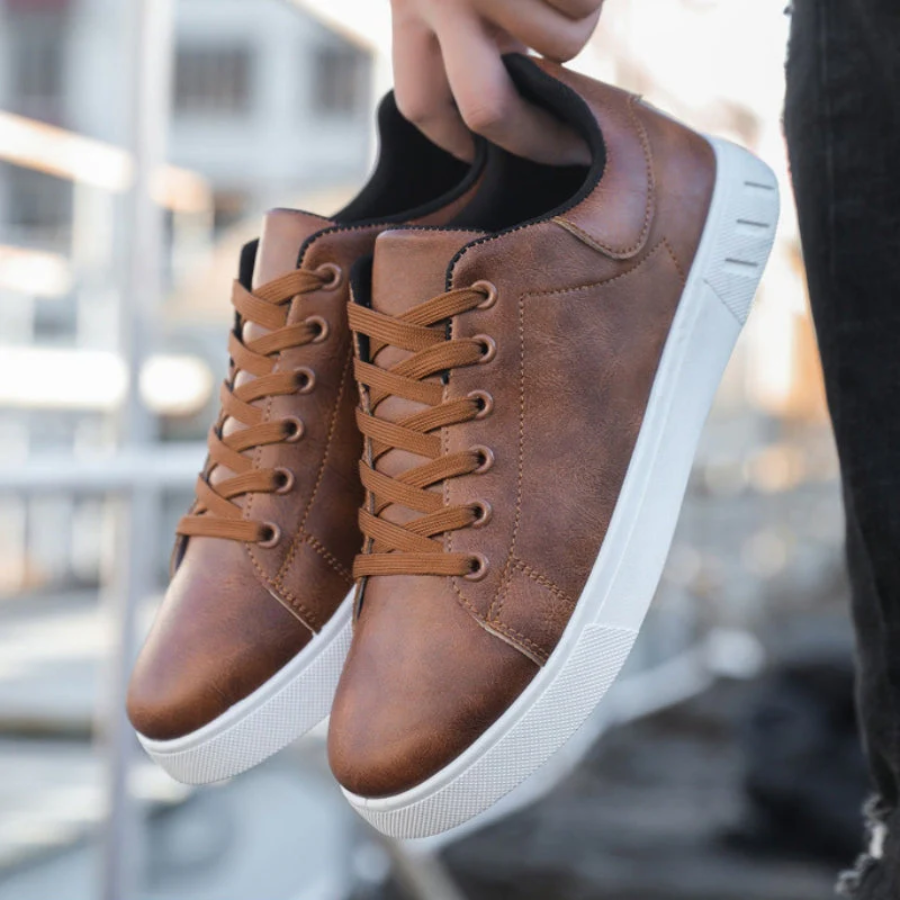 Nicolás | Tenis de Vestir Hombre Cordones Suela Gruesa