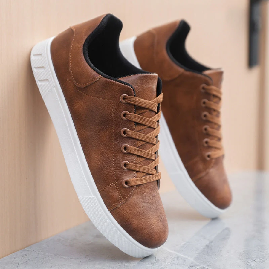 Nicolás | Tenis de Vestir Hombre Cordones Suela Gruesa