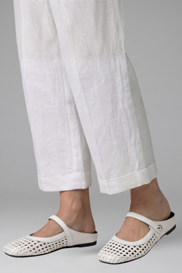 Paola | Mules Planos Tejidos Mary Jane Mujer Correa Joya
