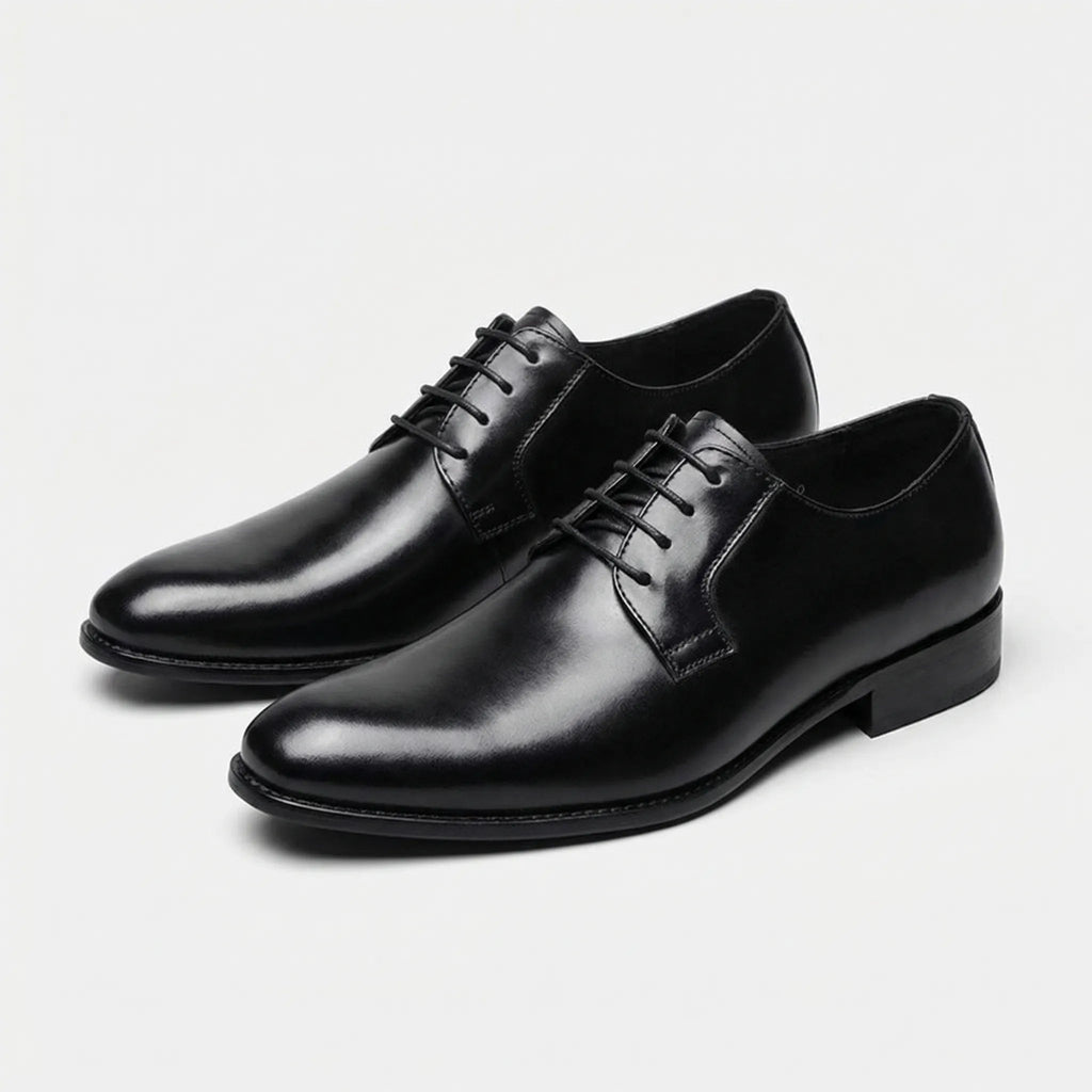 Rodrigo | Blucher de Cuero Hombre Cordones Punta Redonda