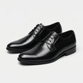 Rodrigo | Blucher de Cuero Hombre Cordones Punta Redonda