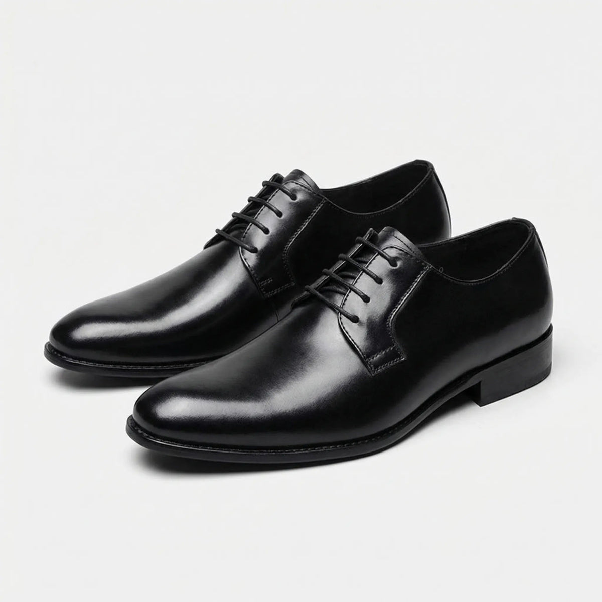 Rodrigo | Blucher de Cuero Hombre Cordones Punta Redonda