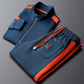 Rodrigo | Conjunto Sudadera Hombre Cremallera Franjas Contraste
