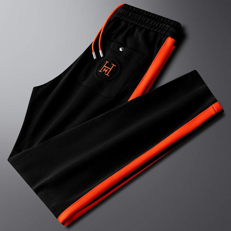 Rodrigo | Conjunto Sudadera Hombre Cremallera Franjas Contraste