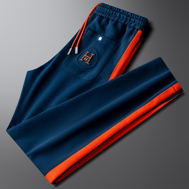 Rodrigo | Conjunto Sudadera Hombre Cremallera Franjas Contraste