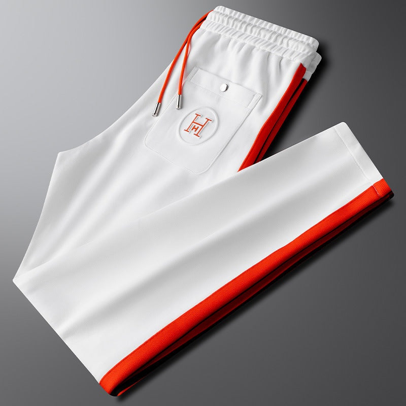 Rodrigo | Conjunto Sudadera Hombre Cremallera Franjas Contraste