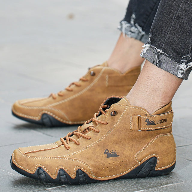Rodrigo | Zapatos Casual de Gamuza Hombre Botín con Cordones