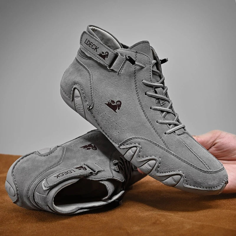 Rodrigo | Zapatos Casual de Gamuza Hombre Botín con Cordones