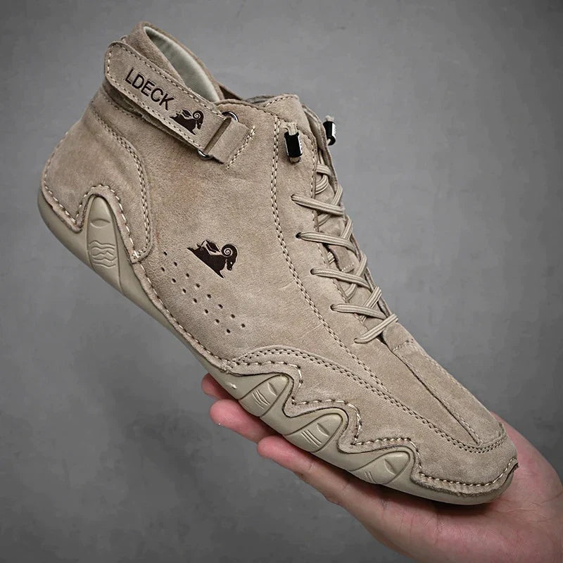 Rodrigo | Zapatos Casual de Gamuza Hombre Botín con Cordones