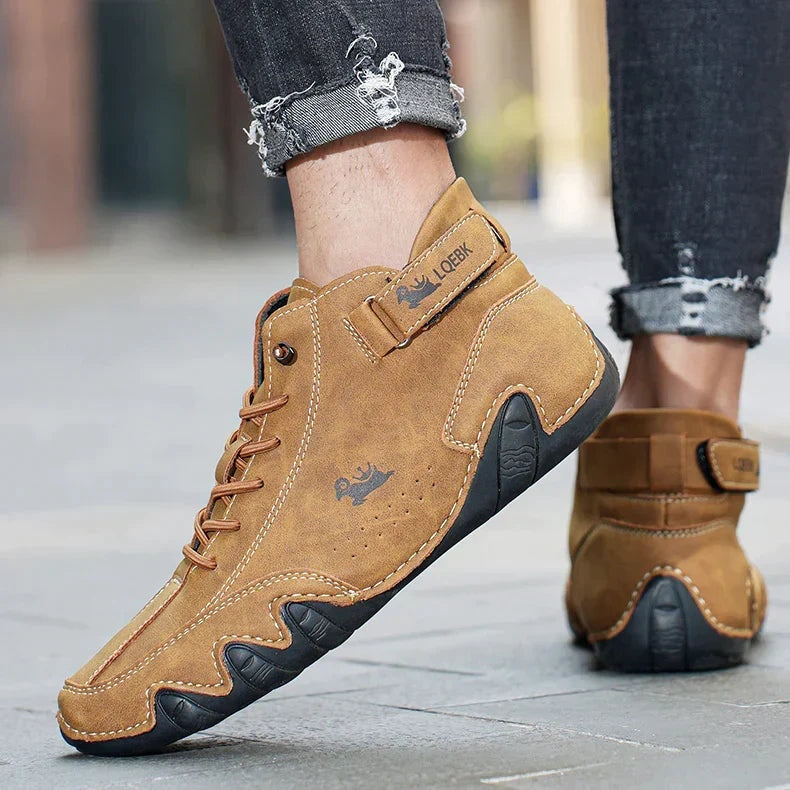 Rodrigo | Zapatos Casual de Gamuza Hombre Botín con Cordones