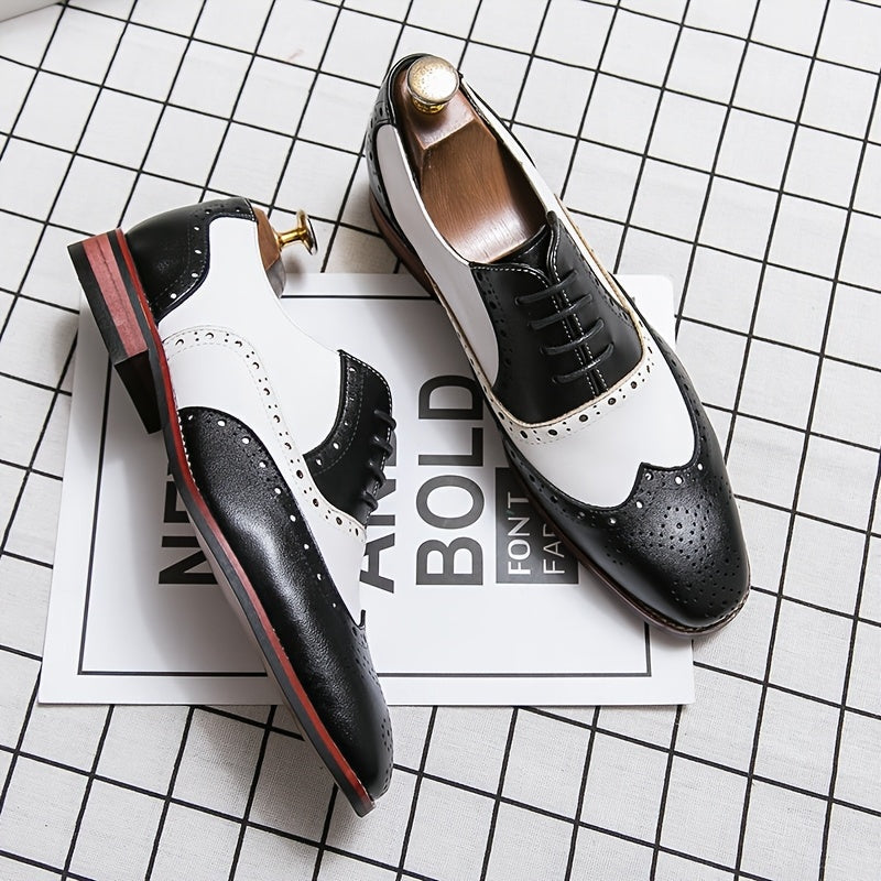 Salvador | Zapatos Oxford Brogue Hombre Cuero Cordones