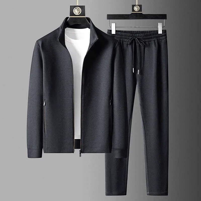 Sergio | Conjunto Sudadera Hombre Cremallera Cuello Mao