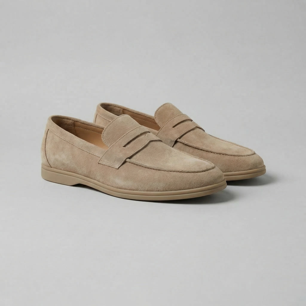 Tomás | Mocasines de Gamuza Hombre Suela Ligera