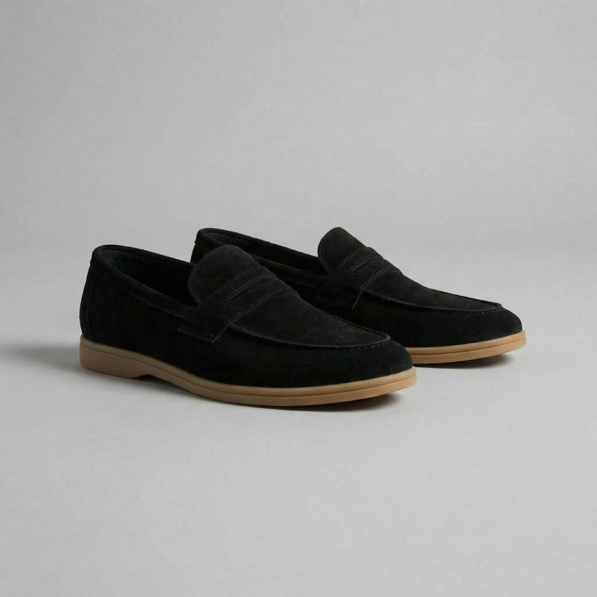 Tomás | Mocasines de Gamuza Hombre Suela Ligera